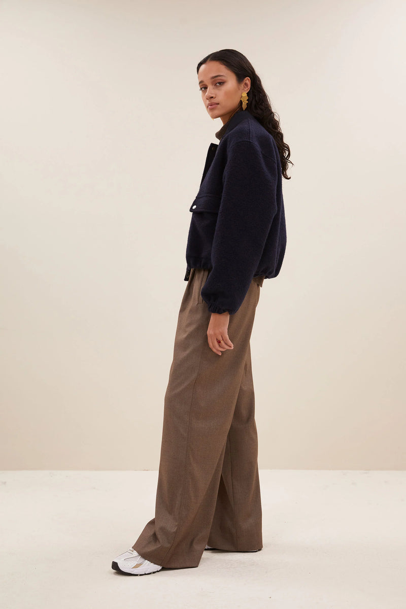 Maggie wool jacket - Dark navy