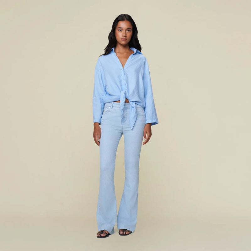 Pia Linen Shirt - Skyride