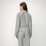 Pia linen shirt Fisherman stripes