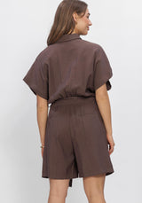 Julia Playsuit Chestnut