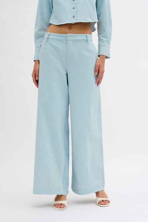 Winnie Wide Pant - Light Blue Wash
