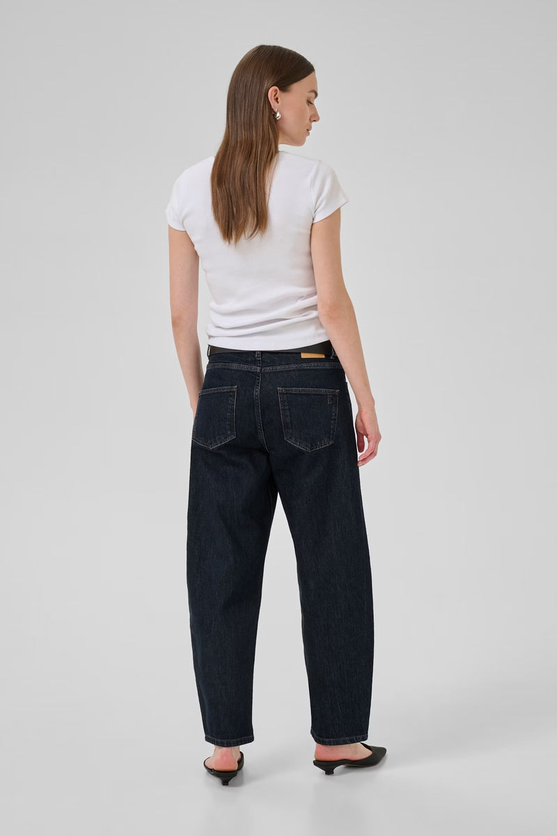Baloo High barrel jeans - Dark blue