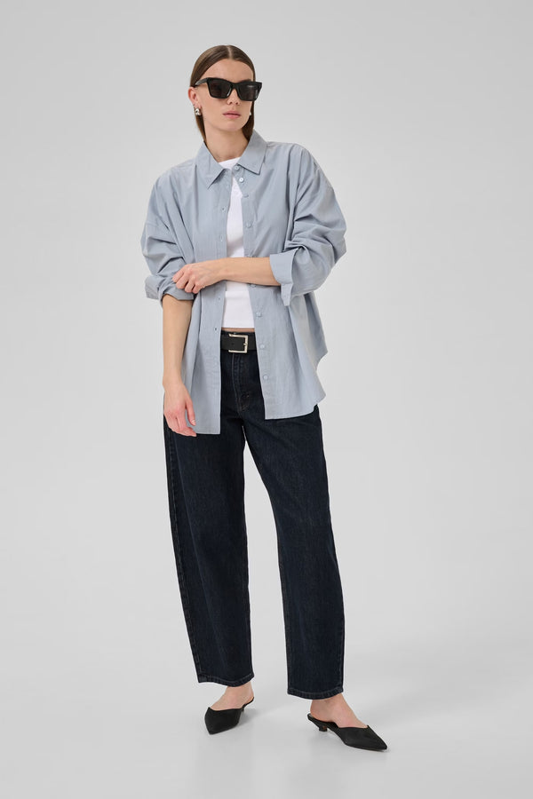 Baloo High barrel jeans - Dark blue