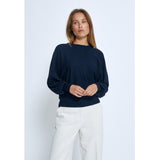 Dana bat sleeve Black Iris Solid