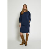 Nira short dress Black iris