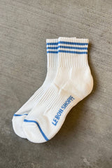 Girlfriend Socks: Parisian Blue