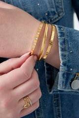 Slave bracelet basic Gold