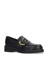 Loafers - cow leather - black