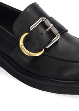 Loafers - cow leather - black