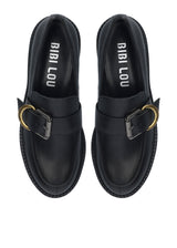Loafers - cow leather - black