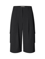 Emeliba bermuda pants - black