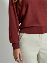 Dana bat sleeve Madder brown