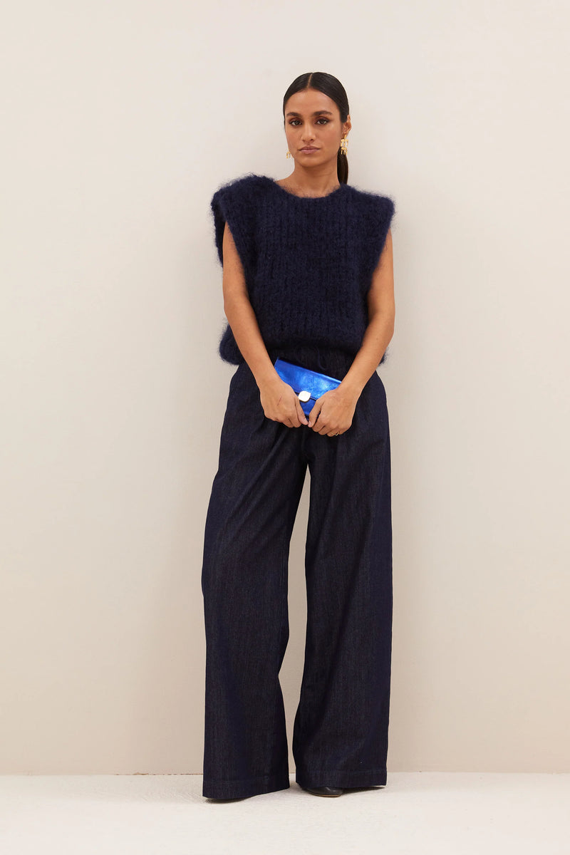 Jaxx Stockholm blue pants - Dark denim