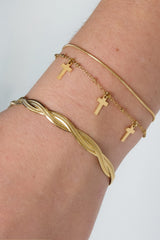 Armband Let's Intertwine Gold