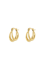 Oorbellen double hoop