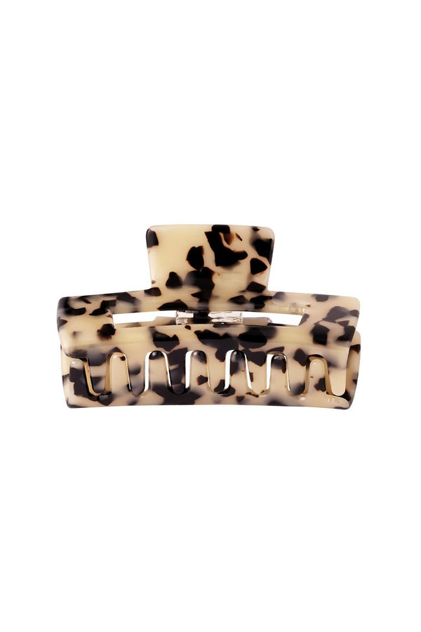 Hair clip beige L