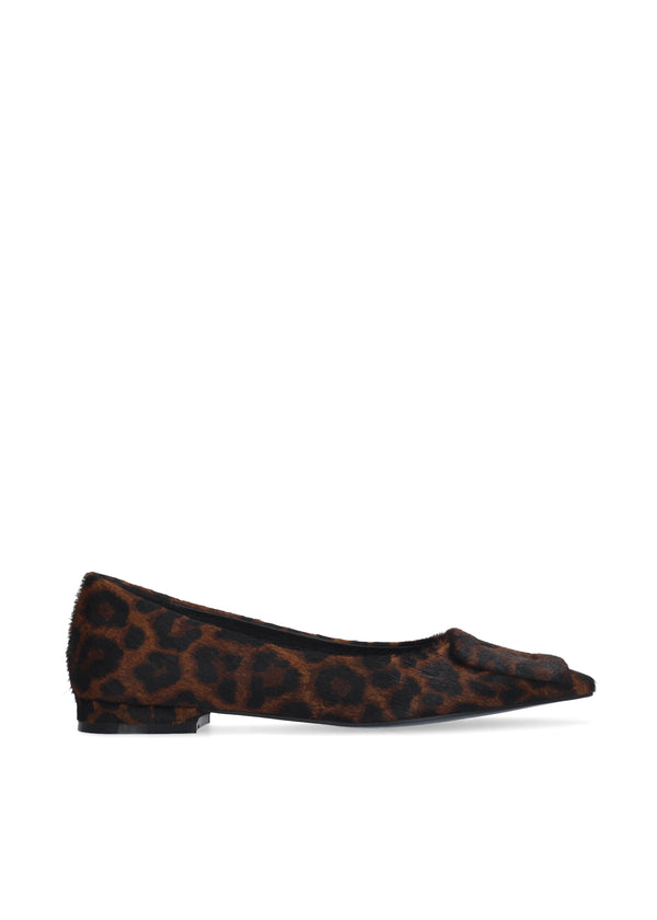 Ballerinas - pony fur - leopard