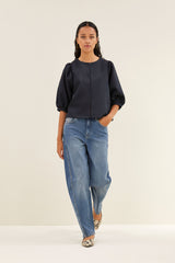 Begum mid denim pants