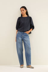Begum mid denim pants