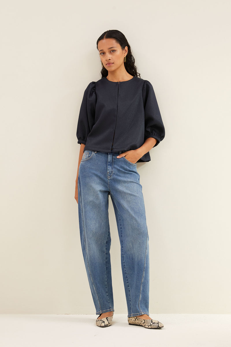 Begum mid denim pants