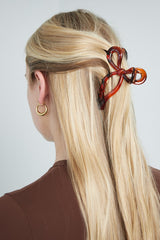 Hair clip bow
