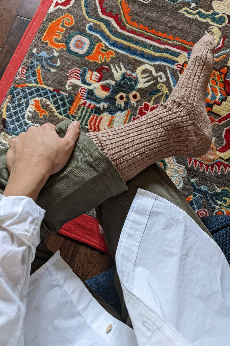 Cottage Socks: Smoked Sage