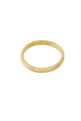 Armband casual bangle - goud
