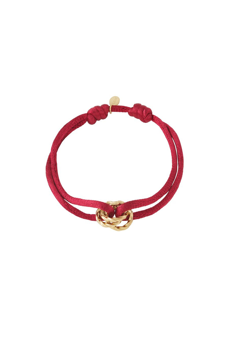 Armband sunny days - rood