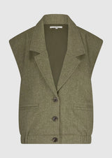 Clara Gilet Autumn leaf