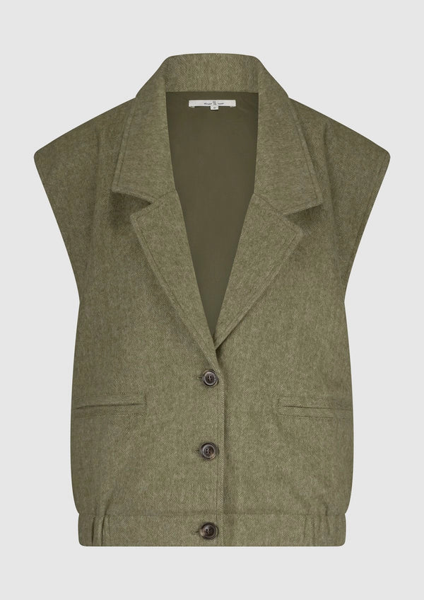 Clara Gilet Autumn leaf