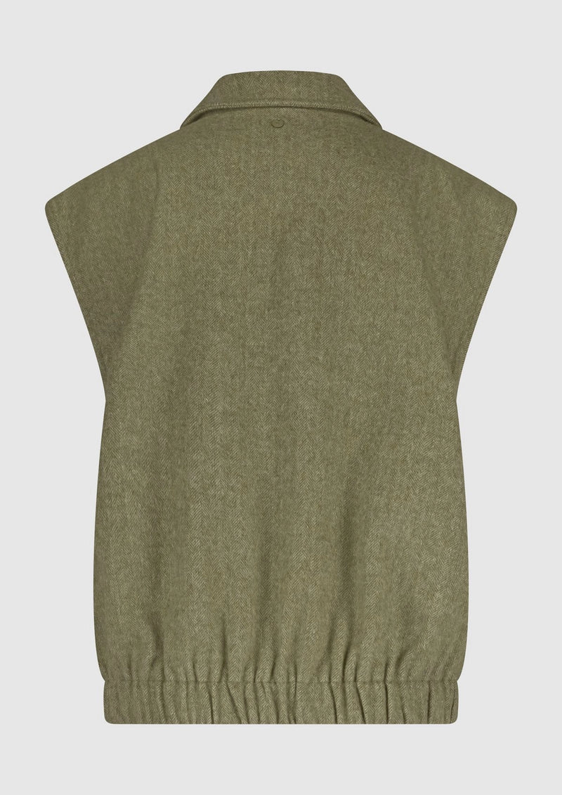 Clara Gilet Autumn leaf