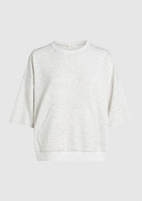 Presley sweat Light grey melange