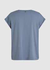 Tara tee Steel blue