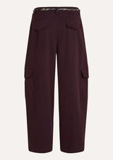 Zazu pants Baroque red