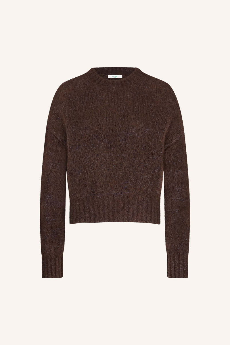 Sonny sparkle pullover - Dark brown
