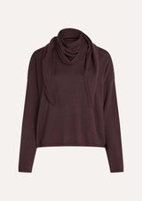 Isa knit Baroque red