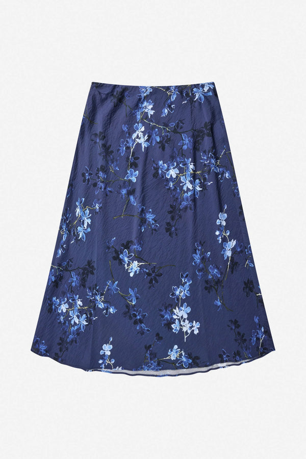 Carson skirt flower - Navy