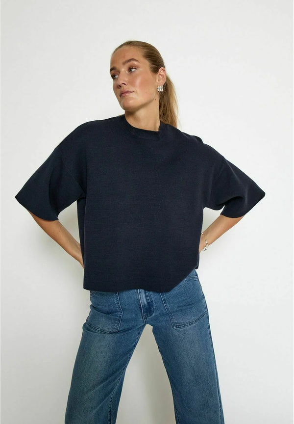 Lupi knit T-shirt Sky captain