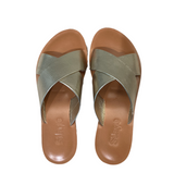 Nappa Laminato Platino Sandalen