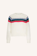 Liam stripe pullover Off white