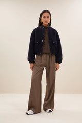 Maggie wool jacket - Dark navy