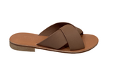 Nappa Cognac Sandalen