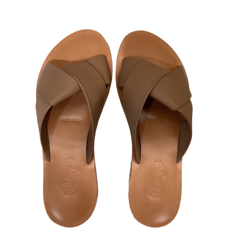 Nappa Cognac Sandalen