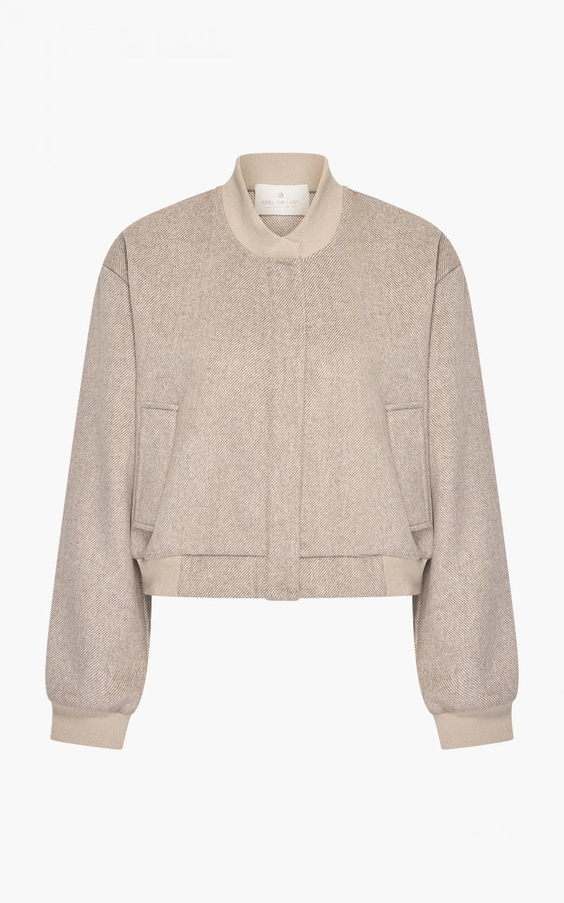 RioA Bomber jacket Sand