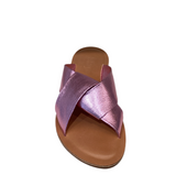 Nappa Laminato Pink Sandalen