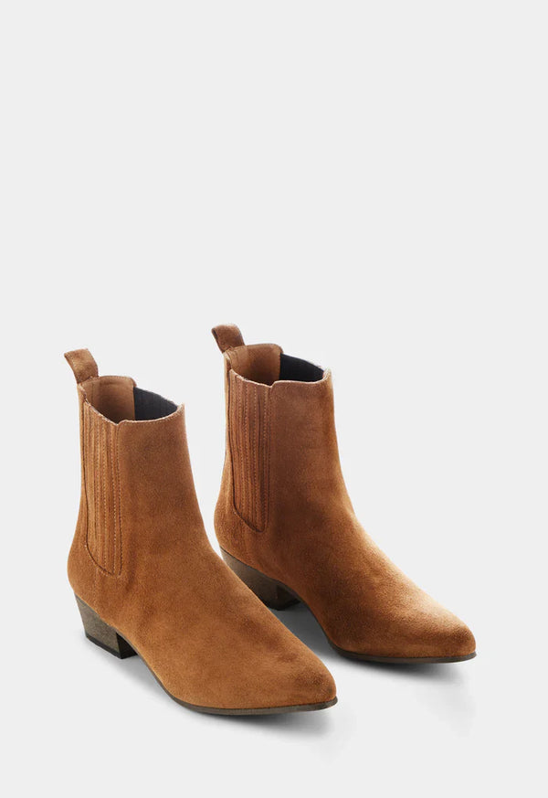 Bailey suede dark tan