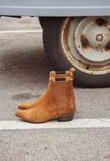 Bailey suede dark tan