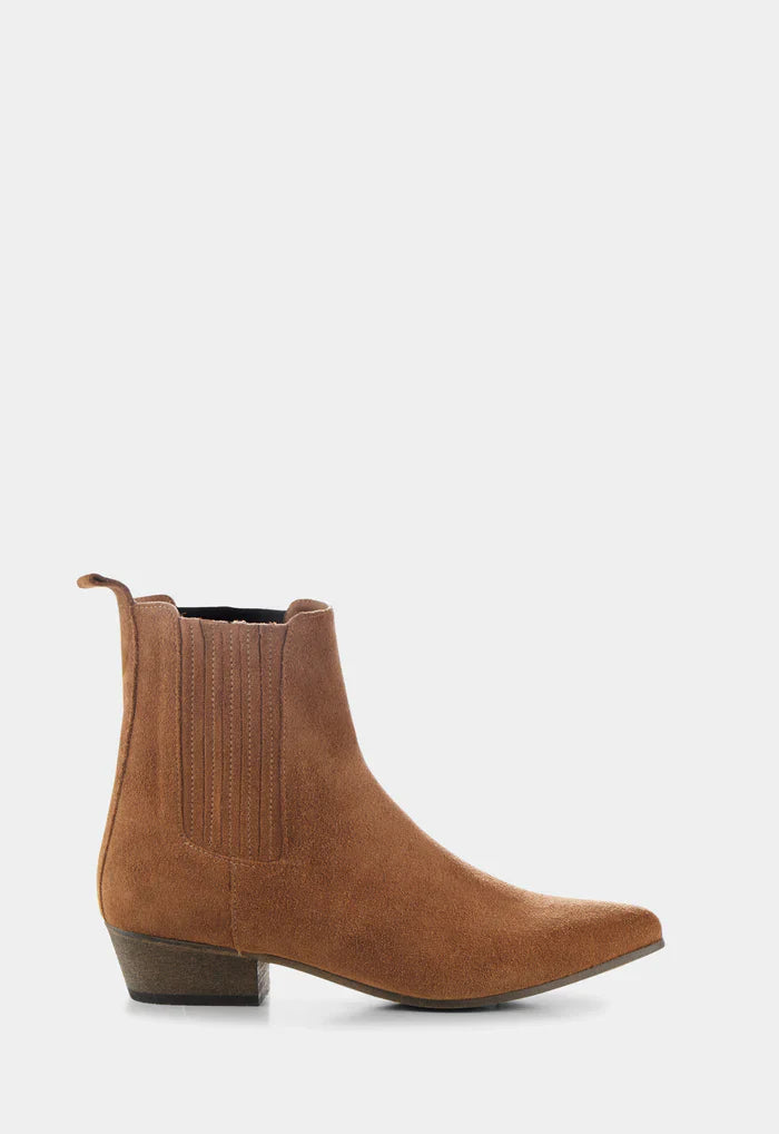 Bailey suede dark tan