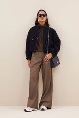 Maggie wool jacket - Dark navy