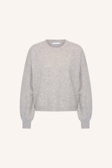 Sammie round neck pullover grey melee